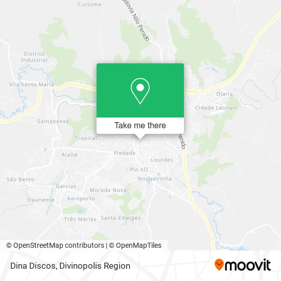 Dina Discos map