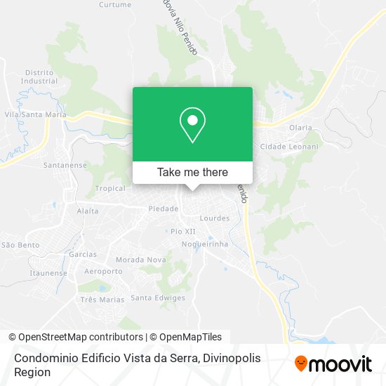 Condominio Edificio Vista da Serra map