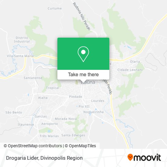 Drogaria Lider map