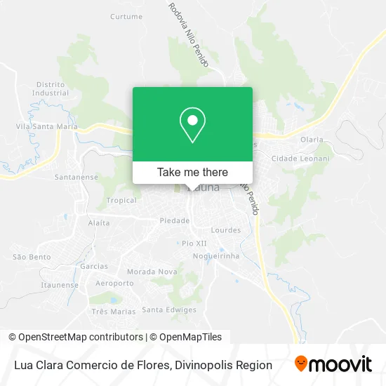 Lua Clara Comercio de Flores map