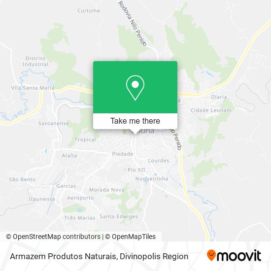 Armazem Produtos Naturais map