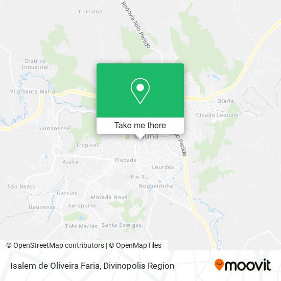 Isalem de Oliveira Faria map