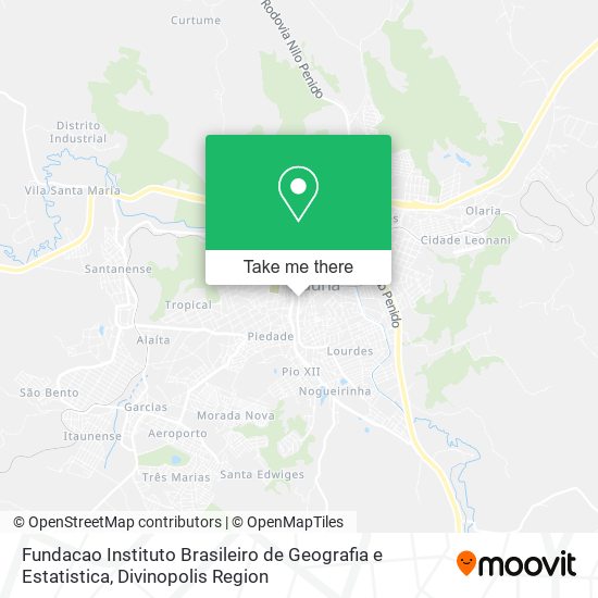 Fundacao Instituto Brasileiro de Geografia e Estatistica map