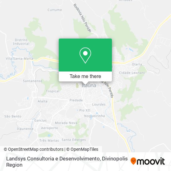 Mapa Landsys Consultoria e Desenvolvimento