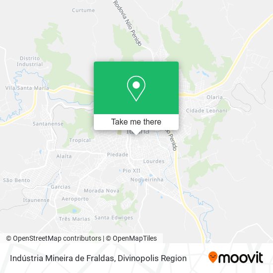 Indústria Mineira de Fraldas map