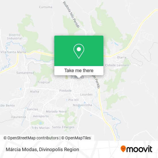 Márcia Modas map