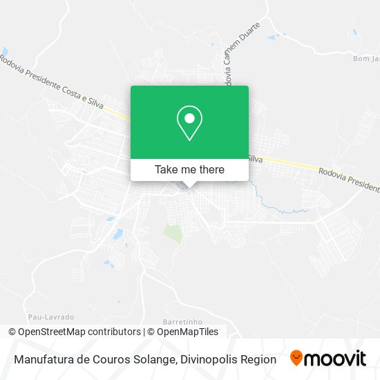 Manufatura de Couros Solange map