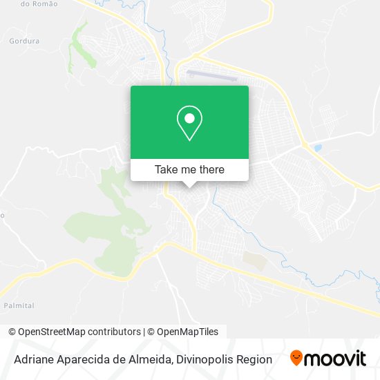 Adriane Aparecida de Almeida map