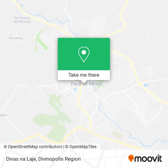 Divas na Laje map