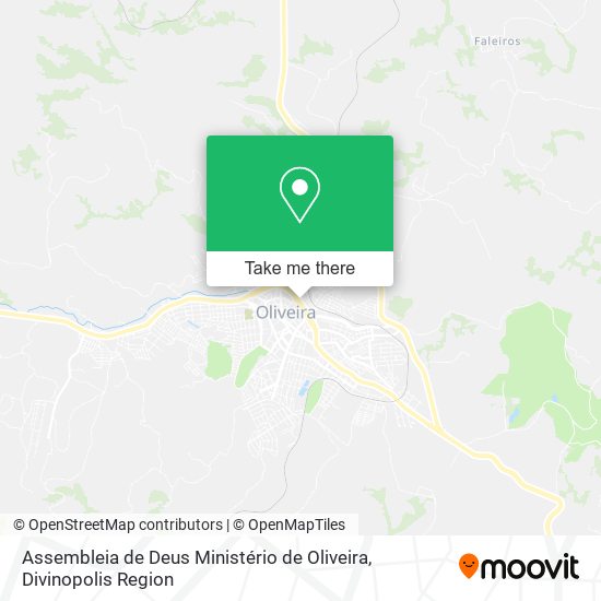 Assembleia de Deus Ministério de Oliveira map