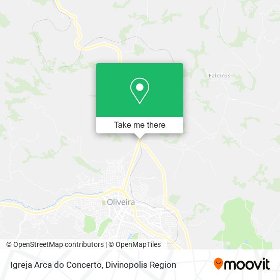 Igreja Arca do Concerto map