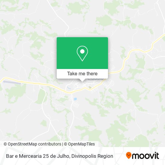 Bar e Mercearia 25 de Julho map