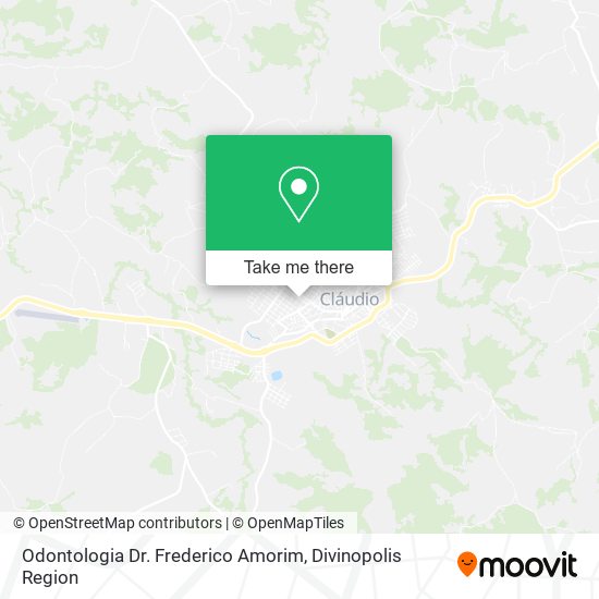 Odontologia Dr. Frederico Amorim map