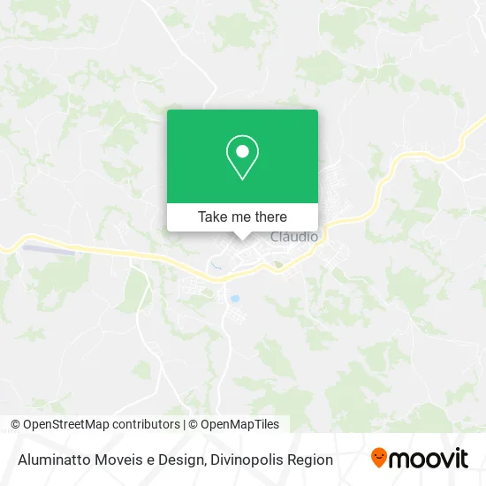 Aluminatto Moveis e Design map