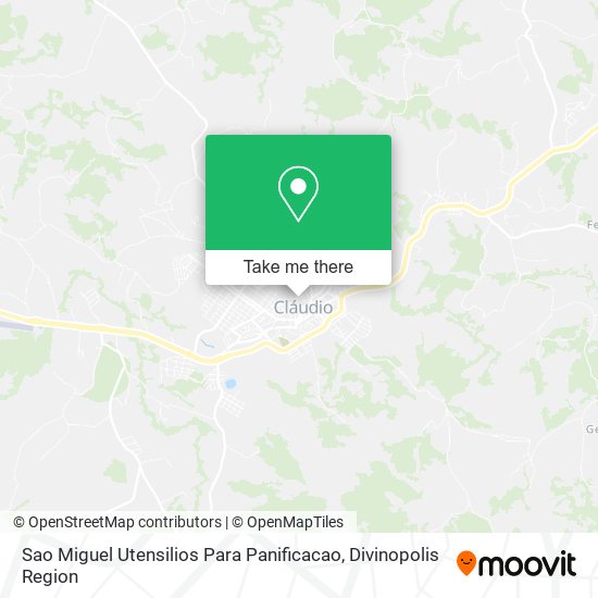 Sao Miguel Utensilios Para Panificacao map