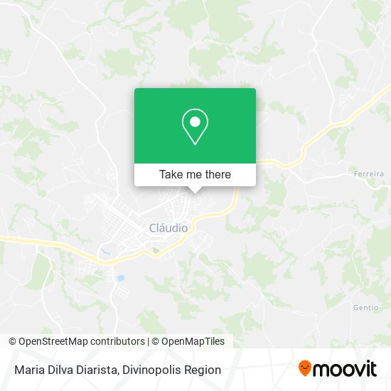 Mapa Maria Dilva Diarista