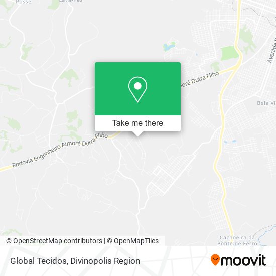 Global Tecidos map