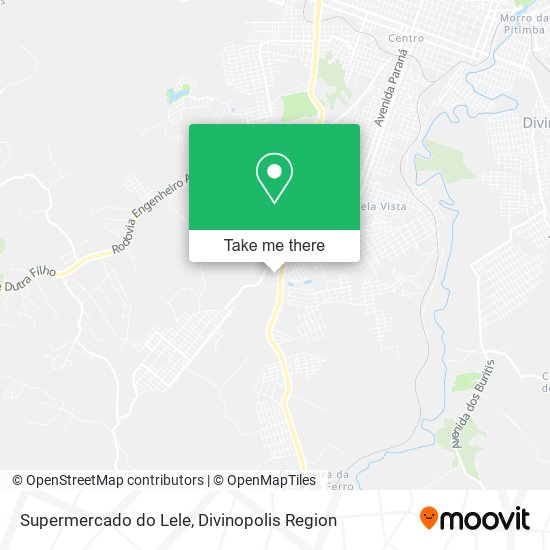 Supermercado do Lele map