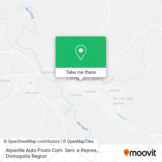Alpaville Auto Posto Com. Serv. e Repres. map