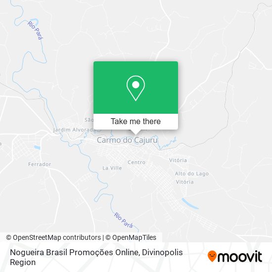 Nogueira Brasil Promoções Online map