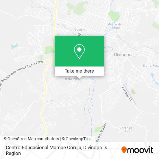 Centro Educacional Mamae Coruja map