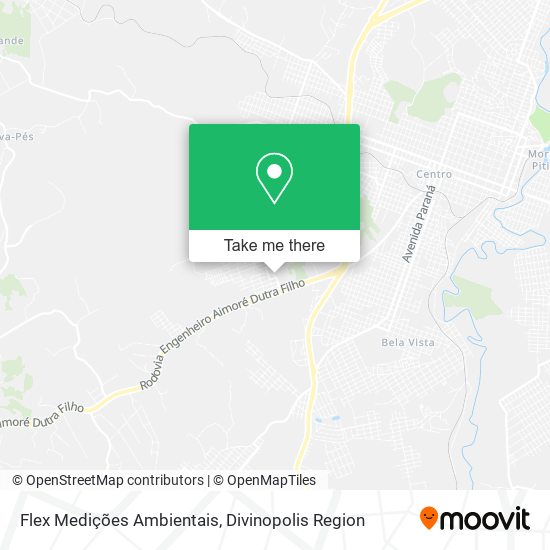 Flex Medições Ambientais map