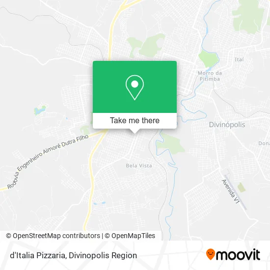 d'Italia Pizzaria map