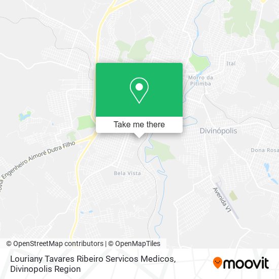 Louriany Tavares Ribeiro Servicos Medicos map