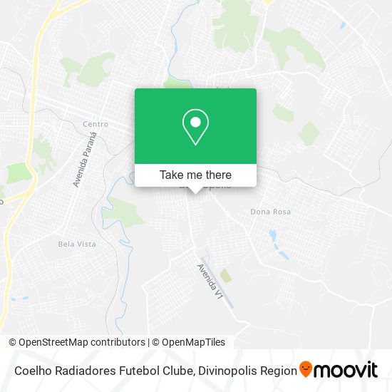 Coelho Radiadores Futebol Clube map