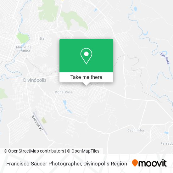 Francisco Saucer Photographer map