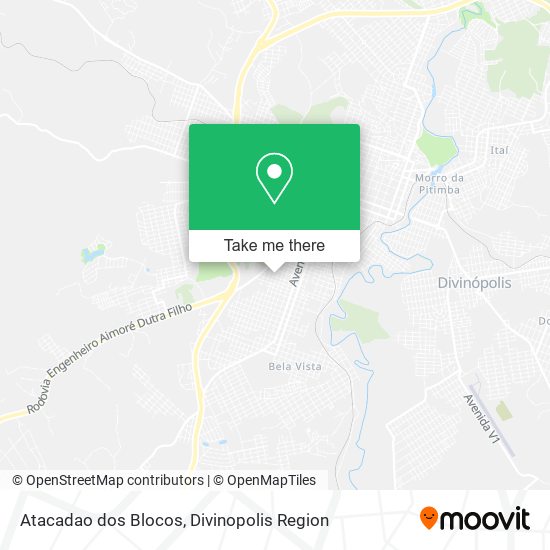 Atacadao dos Blocos map