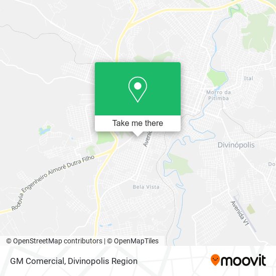 GM Comercial map