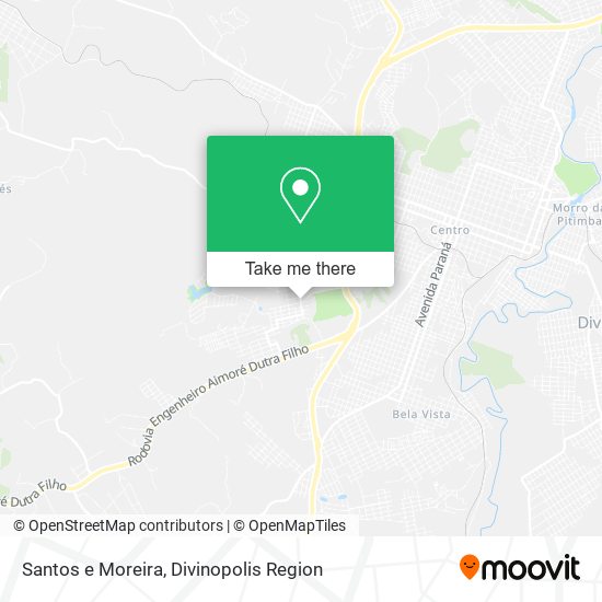 Mapa Santos e Moreira