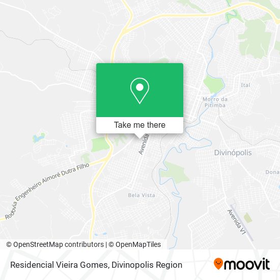 Residencial Vieira Gomes map