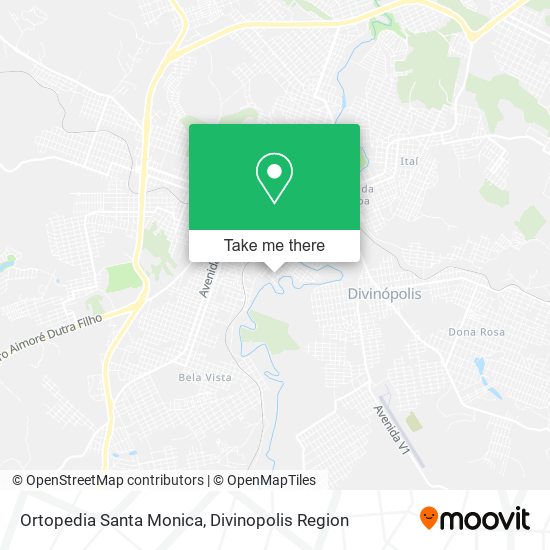 Mapa Ortopedia Santa Monica