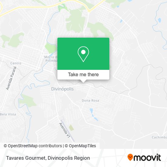 Mapa Tavares Gourmet
