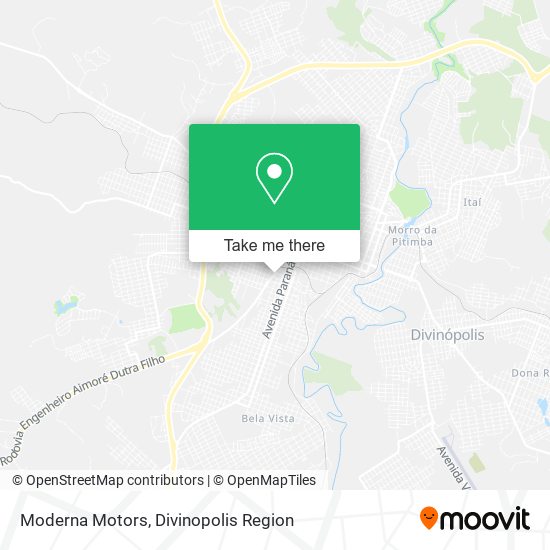 Moderna Motors map