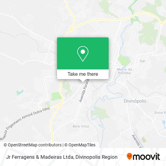 Jr Ferragens & Madeiras Ltda map