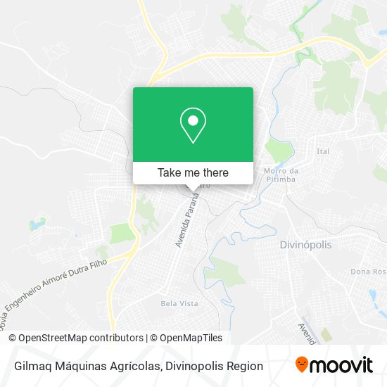 Gilmaq Máquinas Agrícolas map