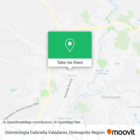 Mapa Odontologia Gabriella Valadares