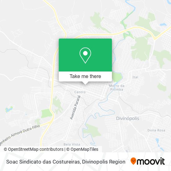 Mapa Soac Sindicato das Costureiras