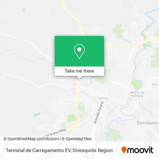 Terminal de Carregamento EV map