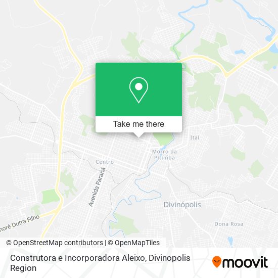 Construtora e Incorporadora Aleixo map