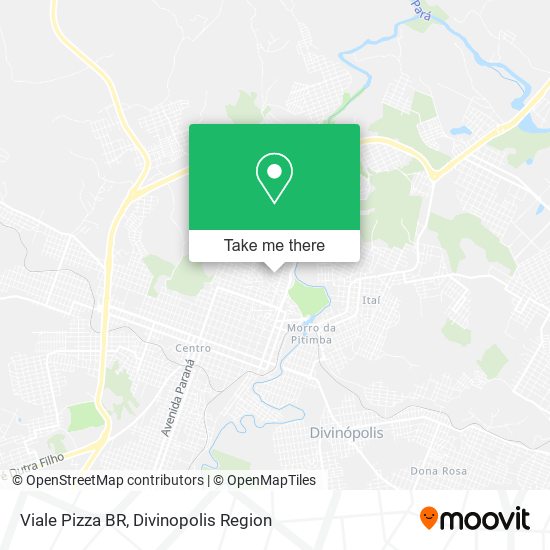 Mapa Viale Pizza BR