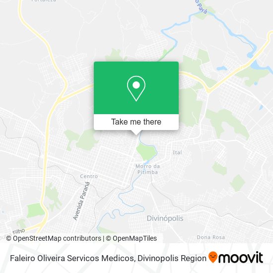 Faleiro Oliveira Servicos Medicos map