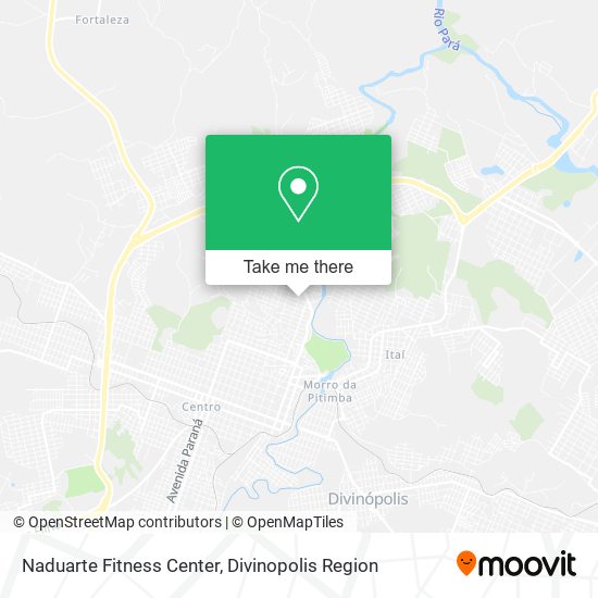 Naduarte Fitness Center map