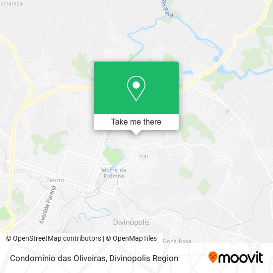 Condominio das Oliveiras map