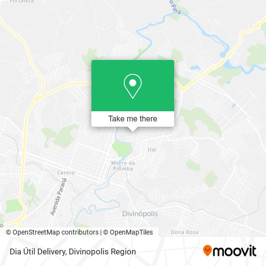 Mapa Dia Útil Delivery