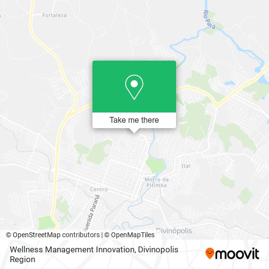 Wellness Management Innovation map