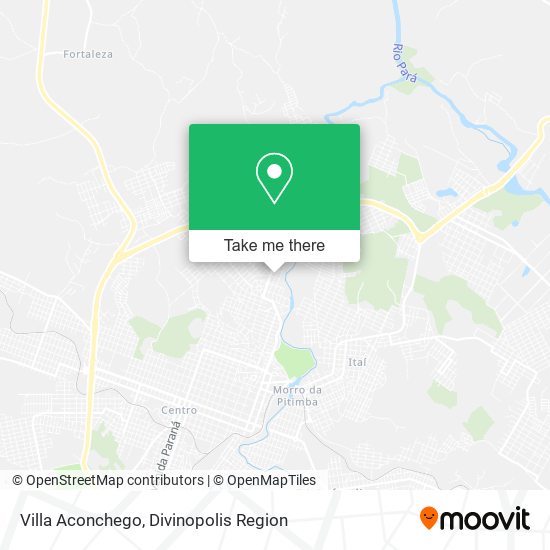 Mapa Villa Aconchego